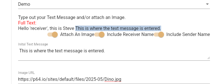 textbank message