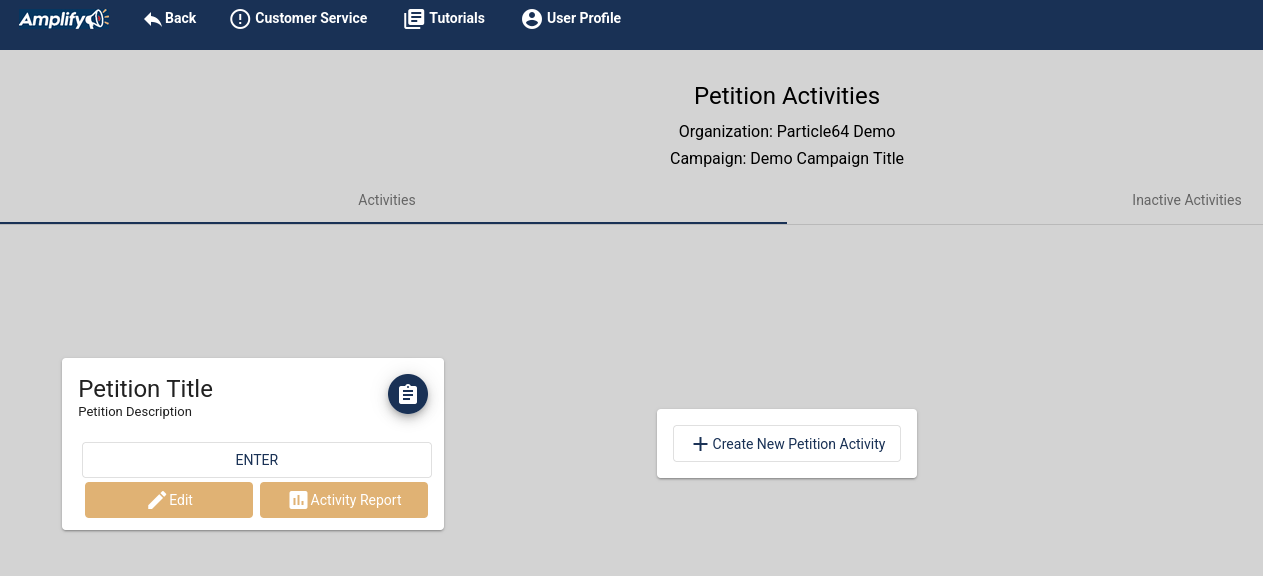 Petitions 