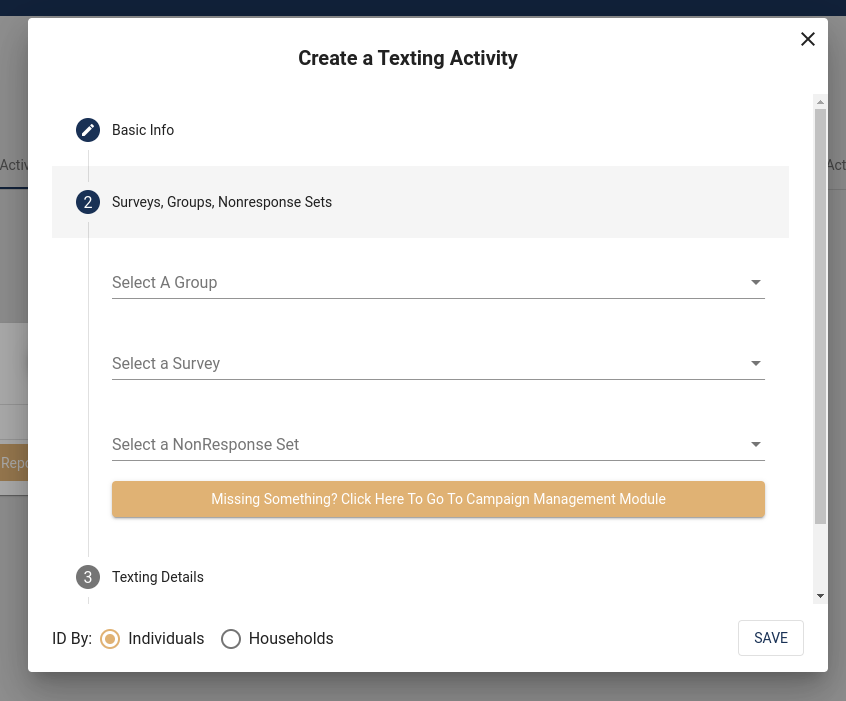 Surveys Non-response and Groups