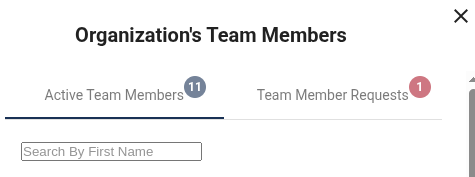 Team Member Request